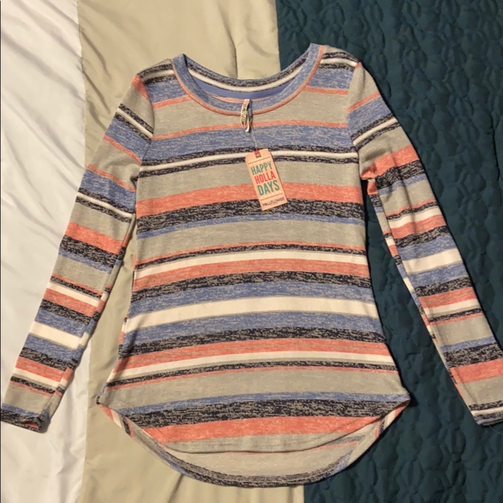 Wallflower striped shirt (M)